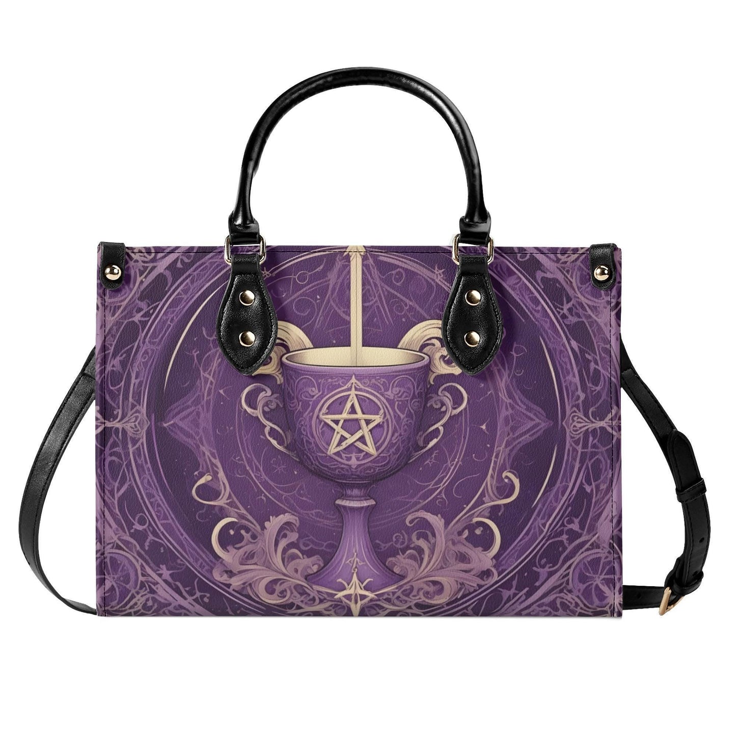 Magician Design Bag Cute Crossbody Bag Unique Purse Cute Purse, Luxury Bag Vegan Leather Bags Printed Designer Bag