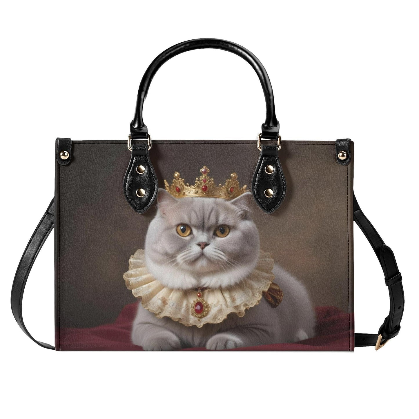 Scottish Fold Cat Bag Cute Crossbody Bag Unique Purse Cute Purse, Luxury Bag Vegan Leather Bags Printed Designer Bag