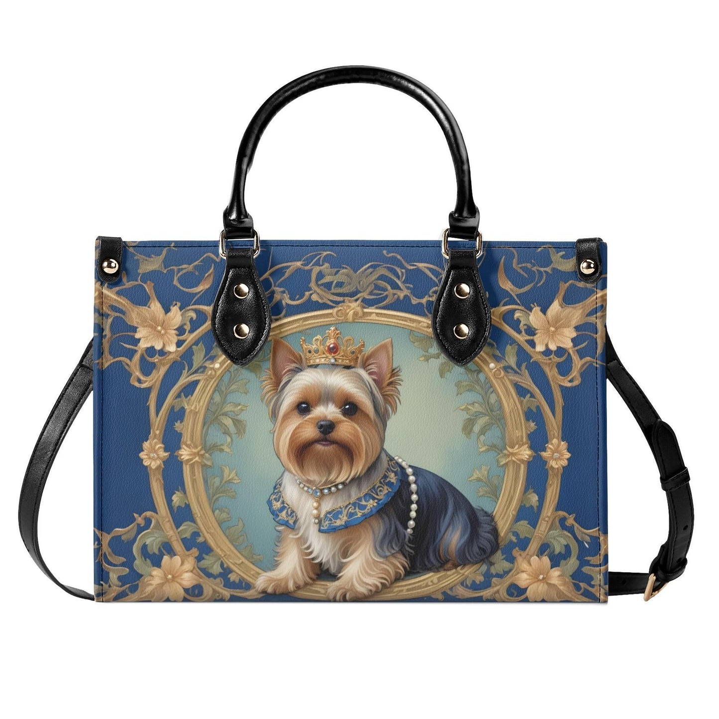 Yorkshire Terrier k - Art Nouveau Regal Dog Bag Cute Crossbody Bag Unique Purse Cute Purse, Luxury Bag