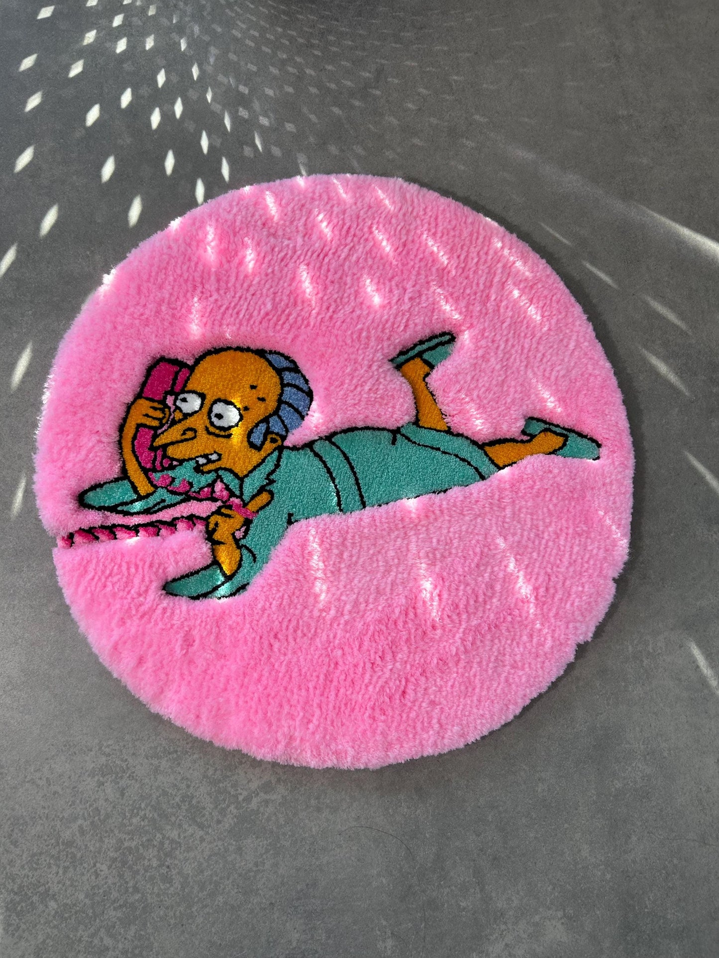 Handmade 3D Cartoon Rug: Custom Character Rug