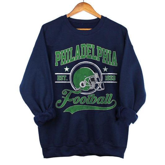 Philadelphia Football Sweatshirt, Philadelphia Football Shirt, Football Tee, Philadelphia Fans Shirt, Philadelphia Retro, Vintage Style Gift