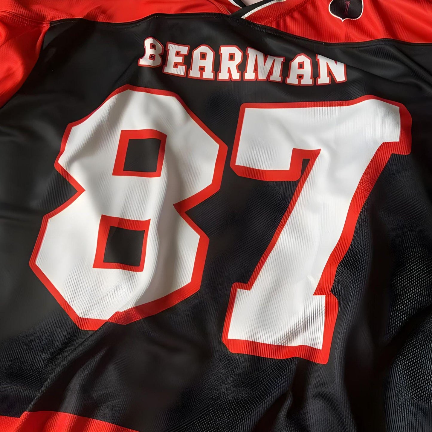 Unisex Oversized Racing Hockey Jersey – Lightweight Motorsport Streetwear with Bold Number 87