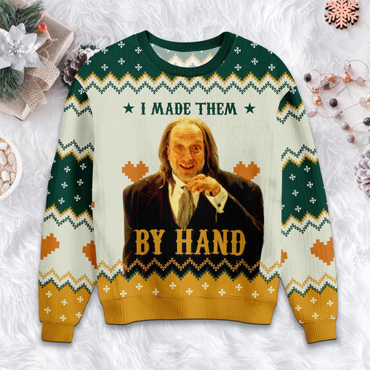 Scary Movie Ugly Christmas Sweater: Unisex Acrylic Wool Blend