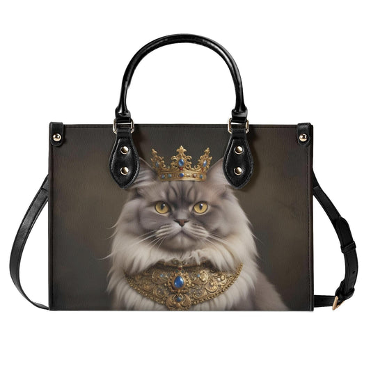 Royal Baroque Cat Bag Cute Crossbody Bag Unique Purse Cute Purse, Luxury Bag Vegan Leather Bags Printed Designer Bag
