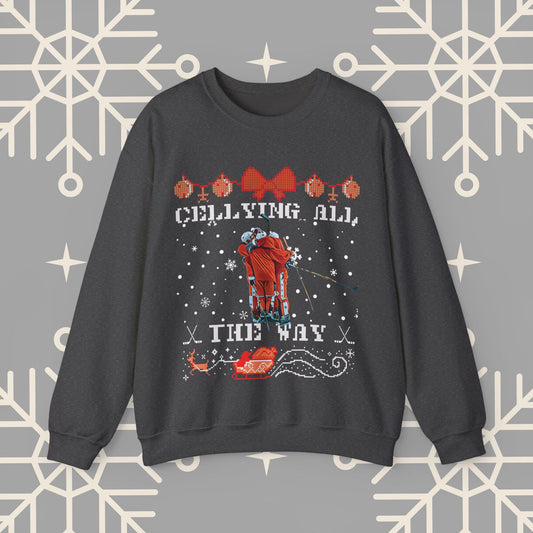 Ugly Hockey Christmas Sweatshirt, Funny Christmas , Hockey Christmas , Hockey Shirt, Hockey Christmas Gifts.
