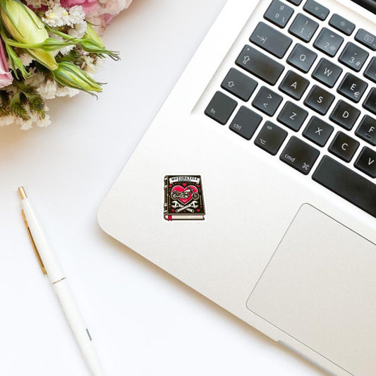 Motorcycle Romance Book Vinyl Sticker | Bookish Stickers | Kindle Stickers | Water Bottle Stickers | Trendy | Romance Tropes | Book Lover