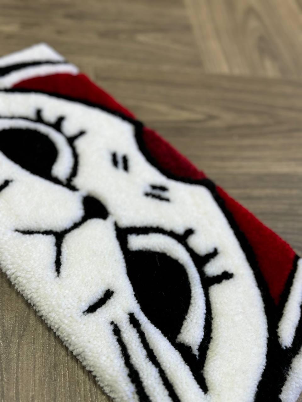 Keyboard tufted keyboard rug keyboard rest Custom rug keyboard turbo granny fuzzy desk carpet turbo cat rug cute rug lucky cat cool rugs