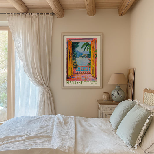 Henri Matisse Exhibition Print: Fauvism Style, Mediterranean Wall Art