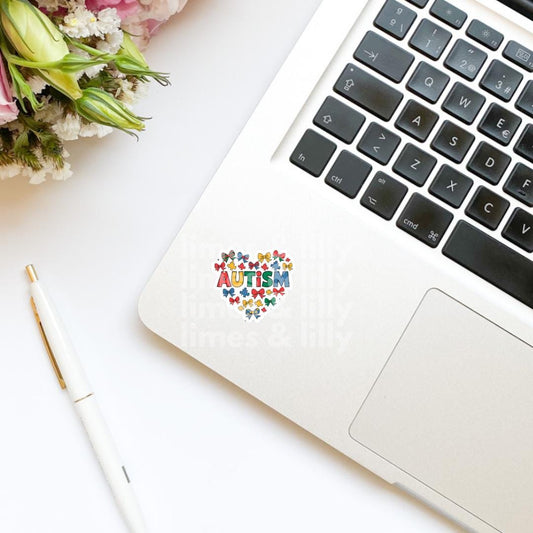 Autism Love Puzzle Awareness Vinyl Sticker | Autism Awareness Sticker | Puzzle | Awareness Month | Special Needs | Medical Mom | Die Cut