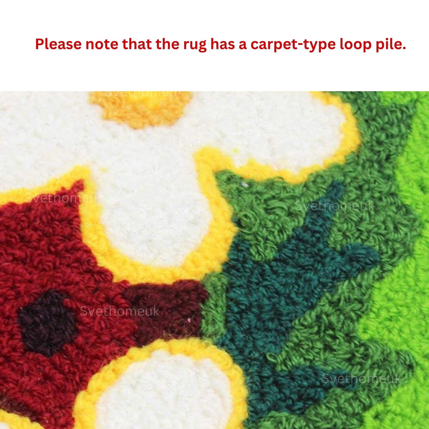 Cute Strawberry Bath Mat, Tufted Fluffy Fruit Bedroom Rugs for Girls, Dorm Rug, Funny Strawberry Shower Rugs, Non Slip Bath Mat, fruit rug