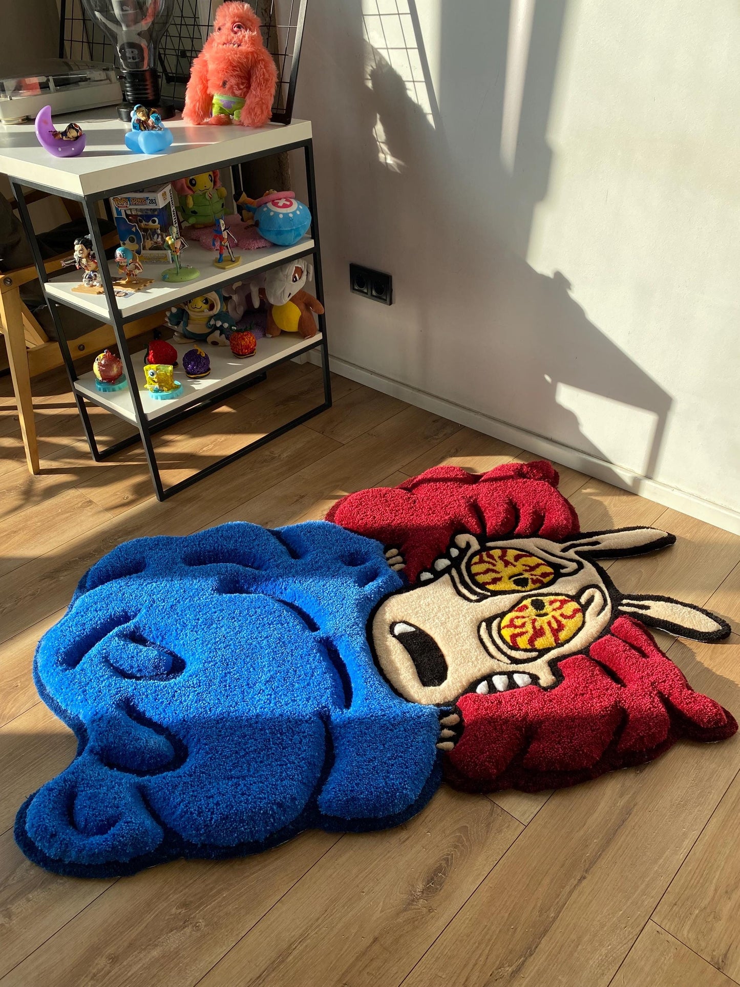 Tufted custom rug fluffy 3d carpet cartoon tufting home decor