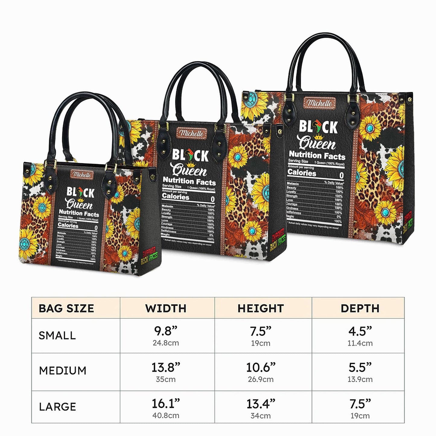 Personalized African American Faith Leather Handbag | Custom Inspirational Purse | Empowering Christian Bag for Women