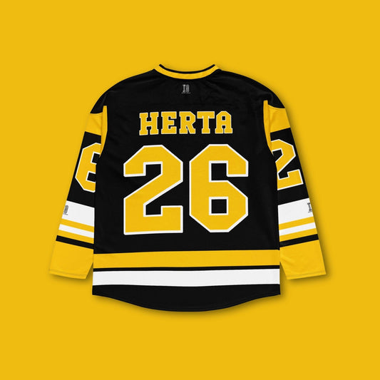 Racing Apparel Indycar Hockey Jersey: Racing #26 Black and Yellow
