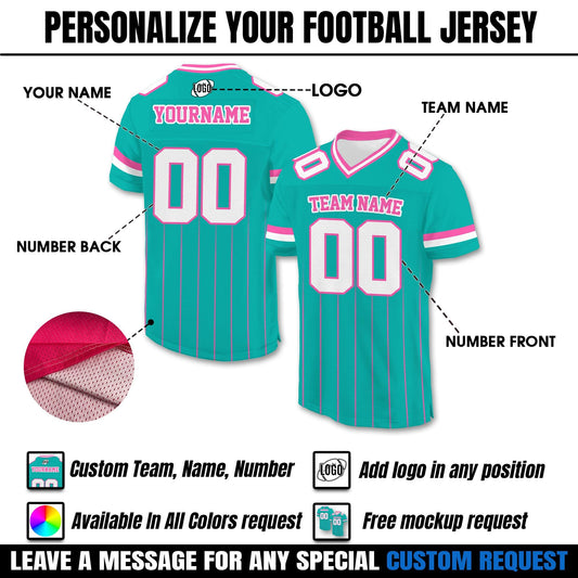 Personalized Name and Number Football Jersey, Custom Name Number Football Team Shirt for Kids Adults, Game Day Outfit, College Football Fans