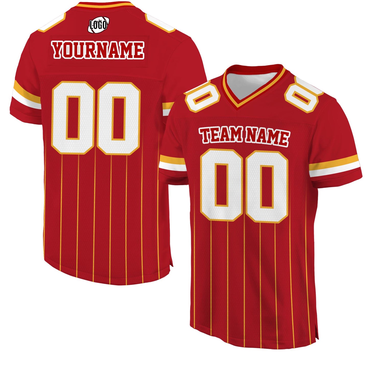 Personalized Name and Number Football Jersey Custom Name Number Football Team Shirt for Kids Adults, Game Day Outfit College Football Fans