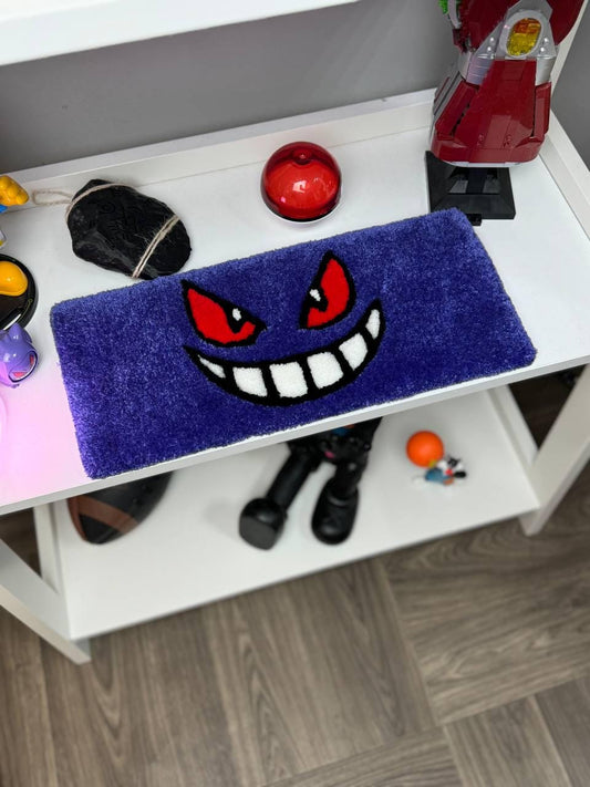 Keyboard rug Keyboard tufted rugs Custom rug keyboard mat handmade rug area rug Desk Mat Tufted Ghost Type Anime Carpet Gamer Decor cute