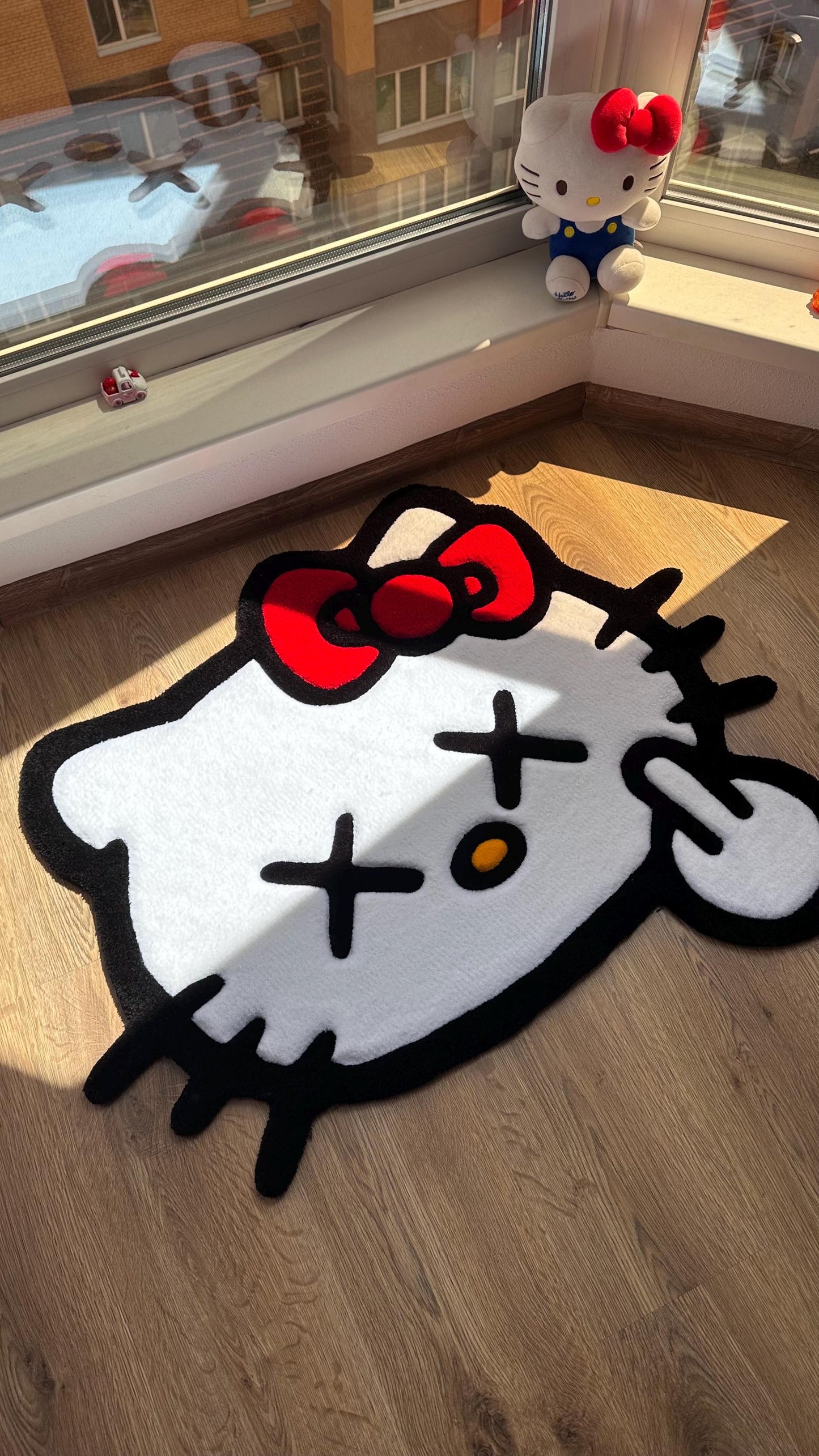 custom 3D Puffy tufting rug | fully handmade