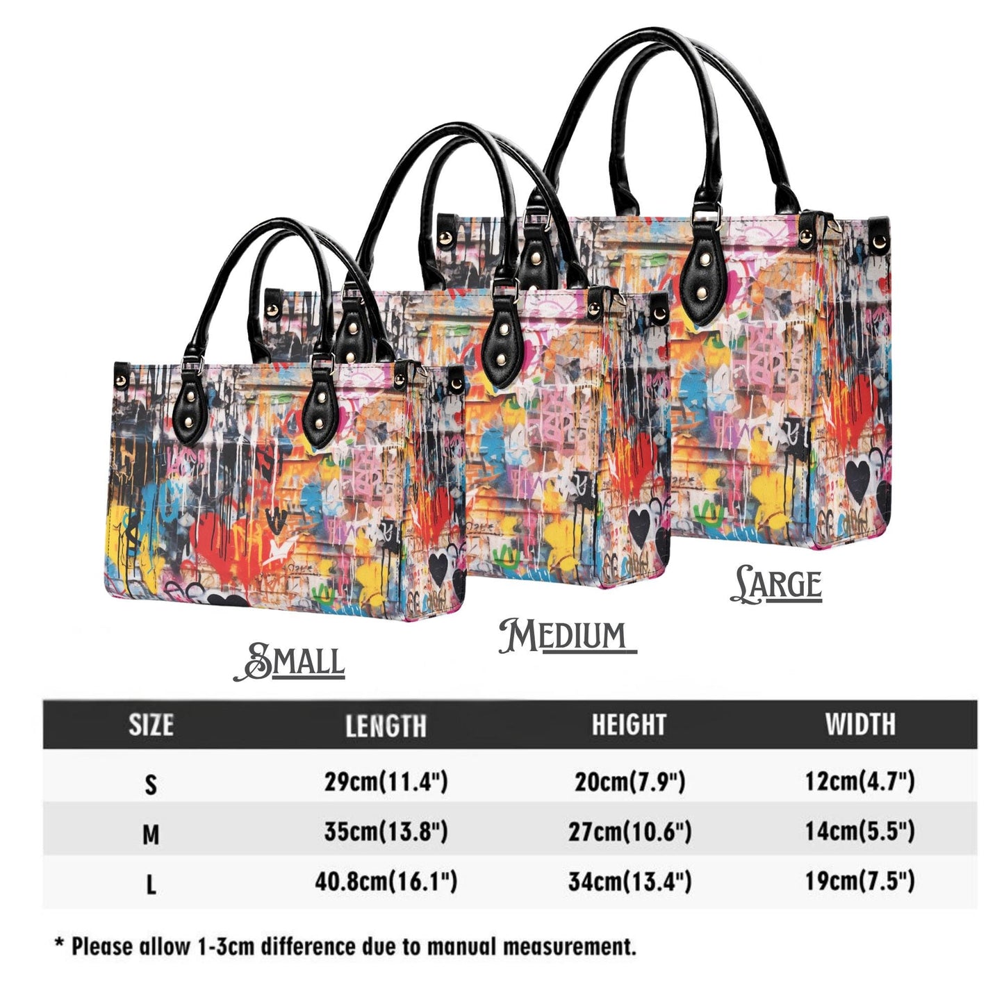 Street Canvas Square Handbag, Graffiti Art Vegan Leather Handbag, Top Handle, High-quality Crossbody Bag, Shoulder bag, Tote Bag,