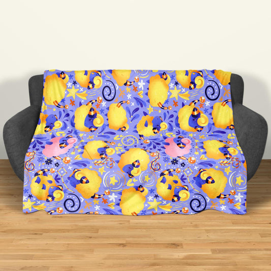 Mareep Fleece Blanket Home Decor Throw Blanket Bedroom Decor Baby Blanket Cute Cotton Blanket Mareep Blanket Gifts