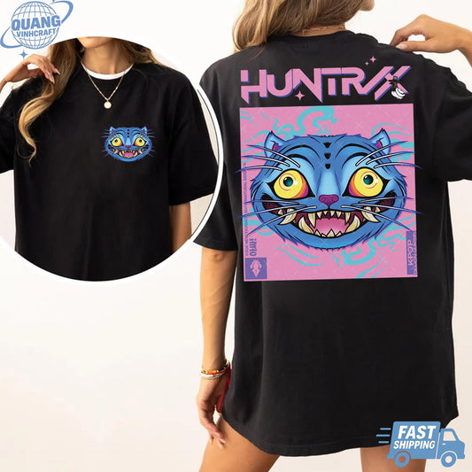 Kpop Demon Hunters Tiger Shirt, Merch Kpop Shirt, Hunters Tiger fan, Derpy Tiger And Bird Demon Hunter Tiger Tee,Kpop Demon Hunters Shirt