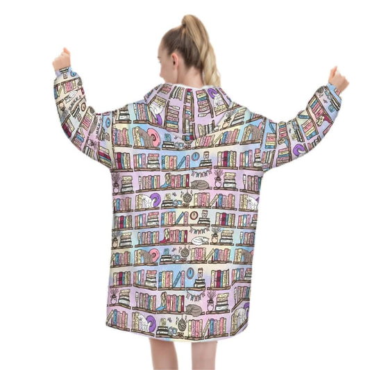 Taylors shelf Adult Blanket Hoodie please read description reader gift, comfy hoodie