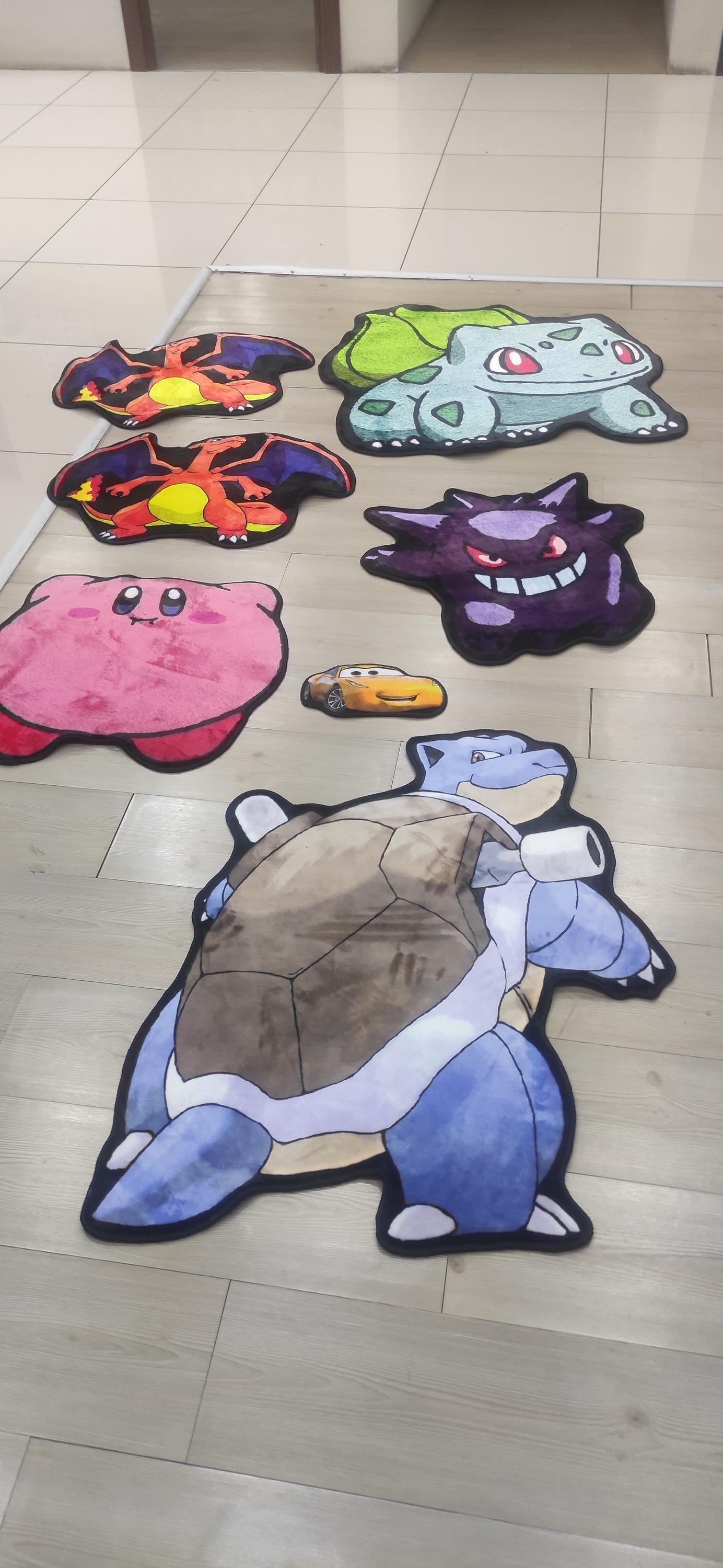 Kirby rug,Kirby Rug,Girl Room Decor,Pink Room Decor,cute kirby rug,Kids Room Decor, Kirby Decor,Video Game Rug,Kids Gift,Kirby CD,custom rug