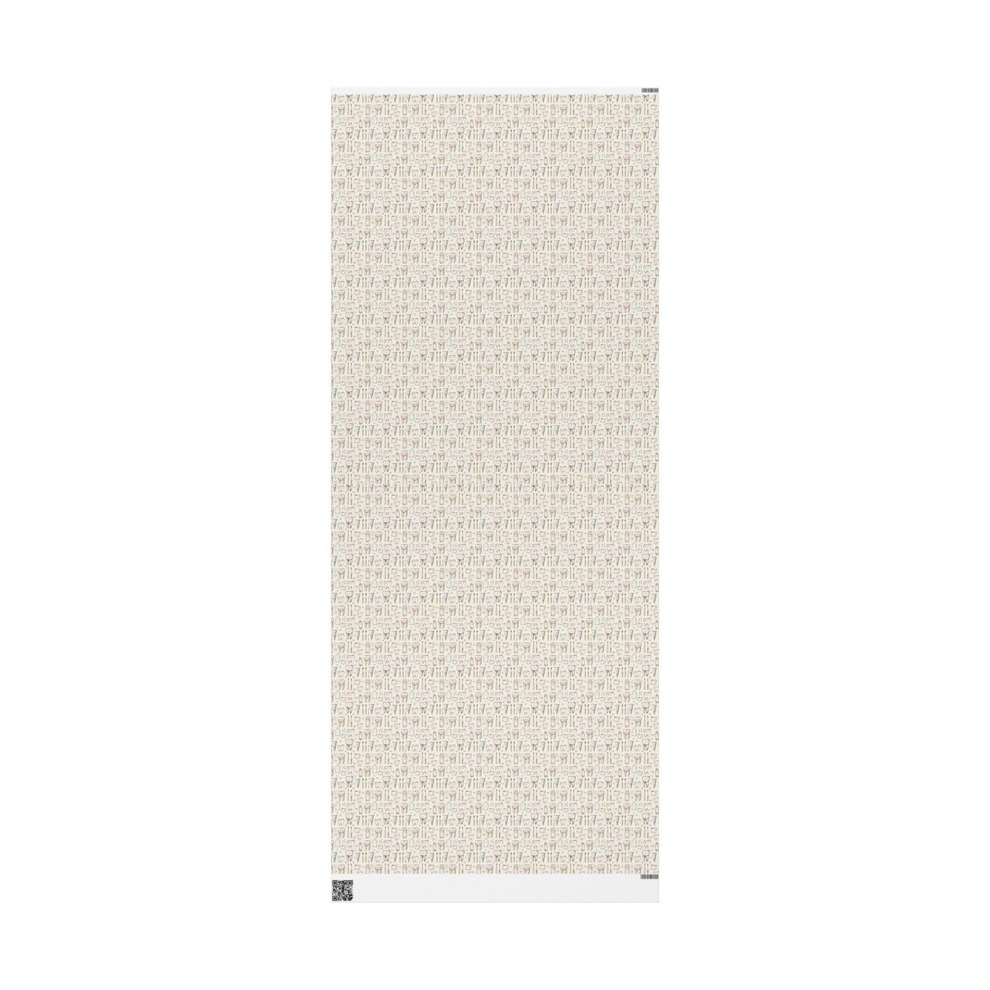 Tooth Pattern Gift Wrap, Dental Supplies Packaging, Dentist Wrapping Fun Gift Wrap for Dental Office Dentist and Hygienists