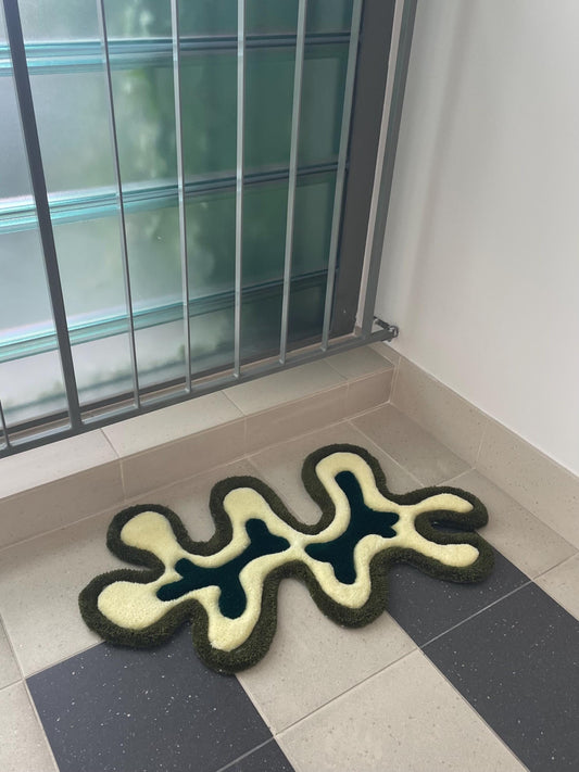 Abstract rug - fits any interior.