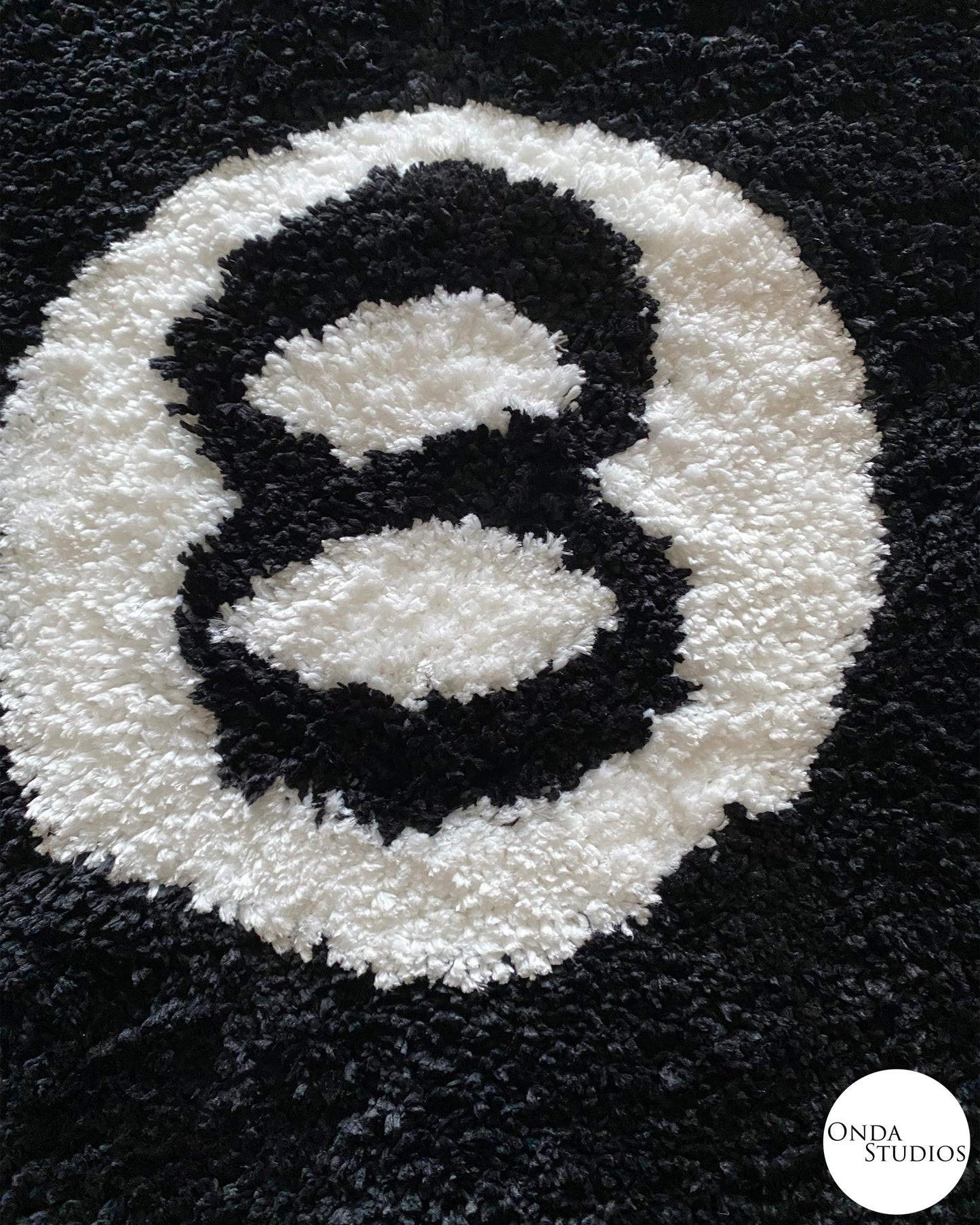 Tufted 8 Ball Rug | Billiard Ball Rug, Custom Rug, Handmade Tufted Rug, Cheap Rug, Round Rug, Bedroom Rug, Living Room Rug, Birthday Gift