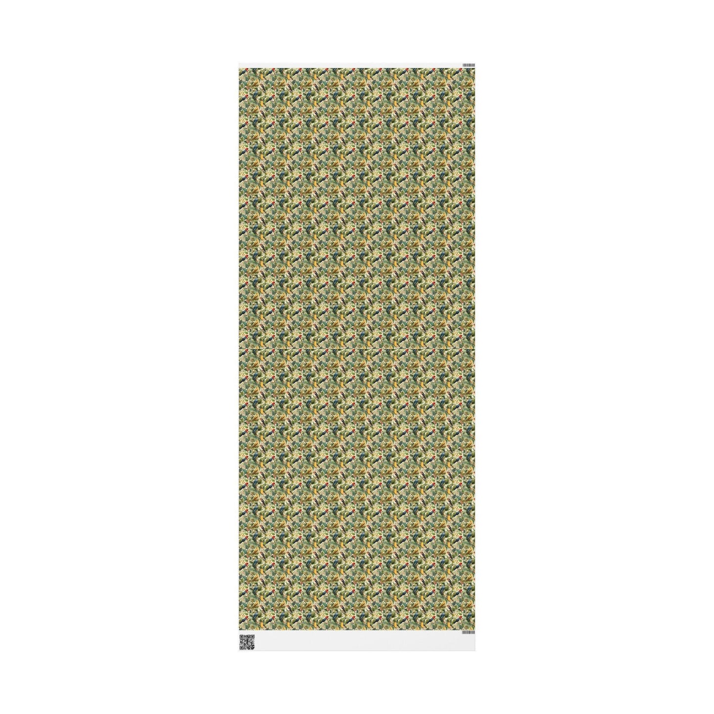 Bird Watching Wrapping Paper for Nature Lovers and Birders, Gift Wrap with Birds and Binoculars, Wildlife Inspired Gift Packaging #43