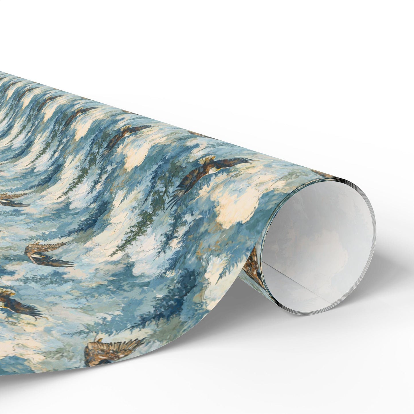 Birdwatching Wrapping Paper Roll, Outdoor Wildlife Gift Wrap for Nature-Inspired Holiday Packaging #30