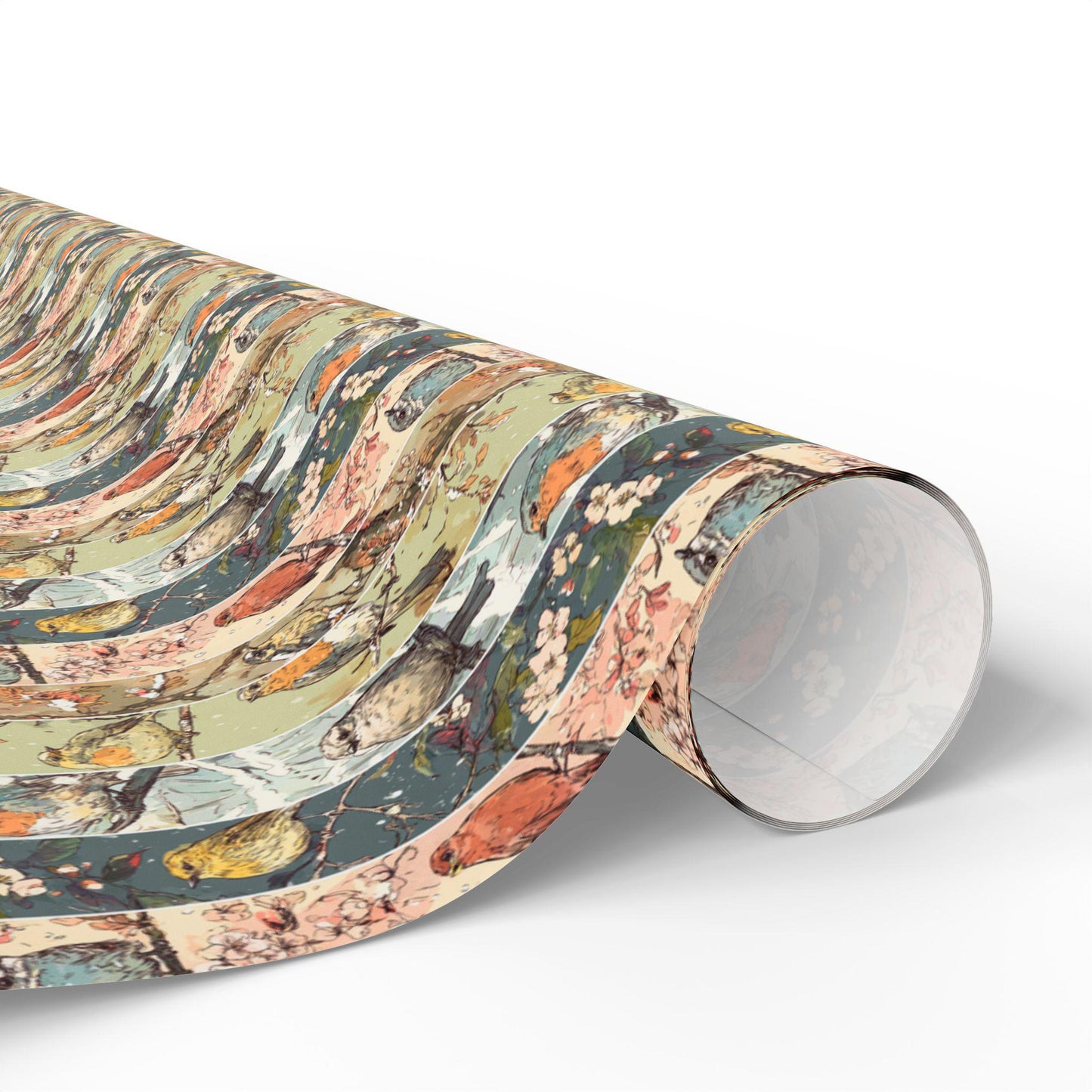 Birdwatcher Gift Wrap Roll, Nature-Inspired Wrapping Paper for Outdoor Enthusiasts and Bird Fans #19