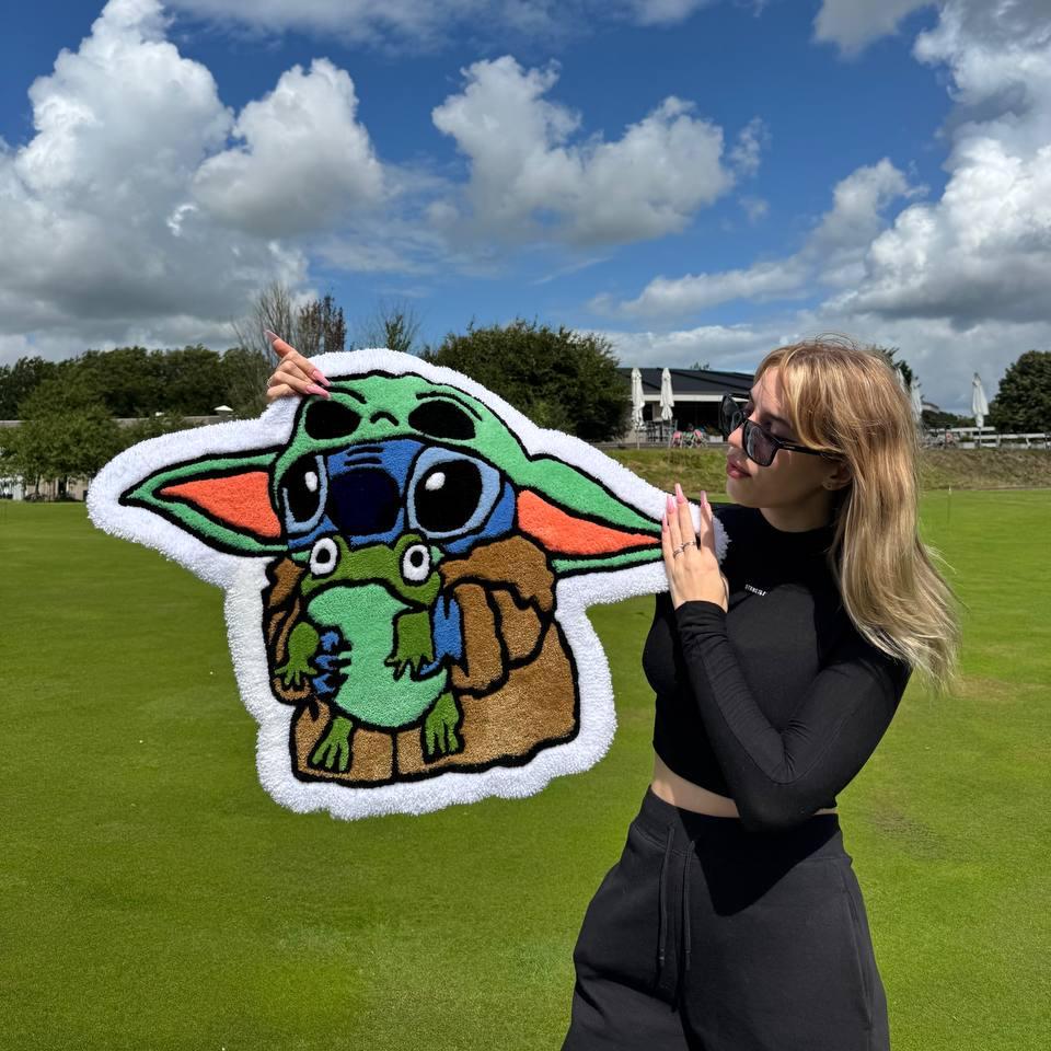 Handmade Pile Carpet / Handmade Carpet, Pile Carpet / Housewarming Gifts / Fluffy Carpet / Handmade Gift