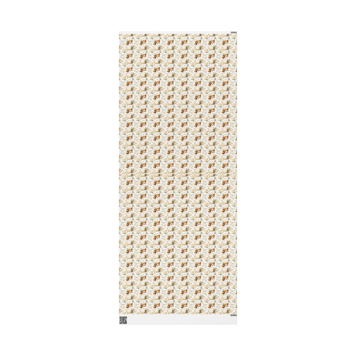 Goose and Wildflower Wrapping Paper for Spring Birthday Gifts | Rustic Farm Animal Gift Wrap for Kids, Gardeners, Plant Moms & Nature Lovers