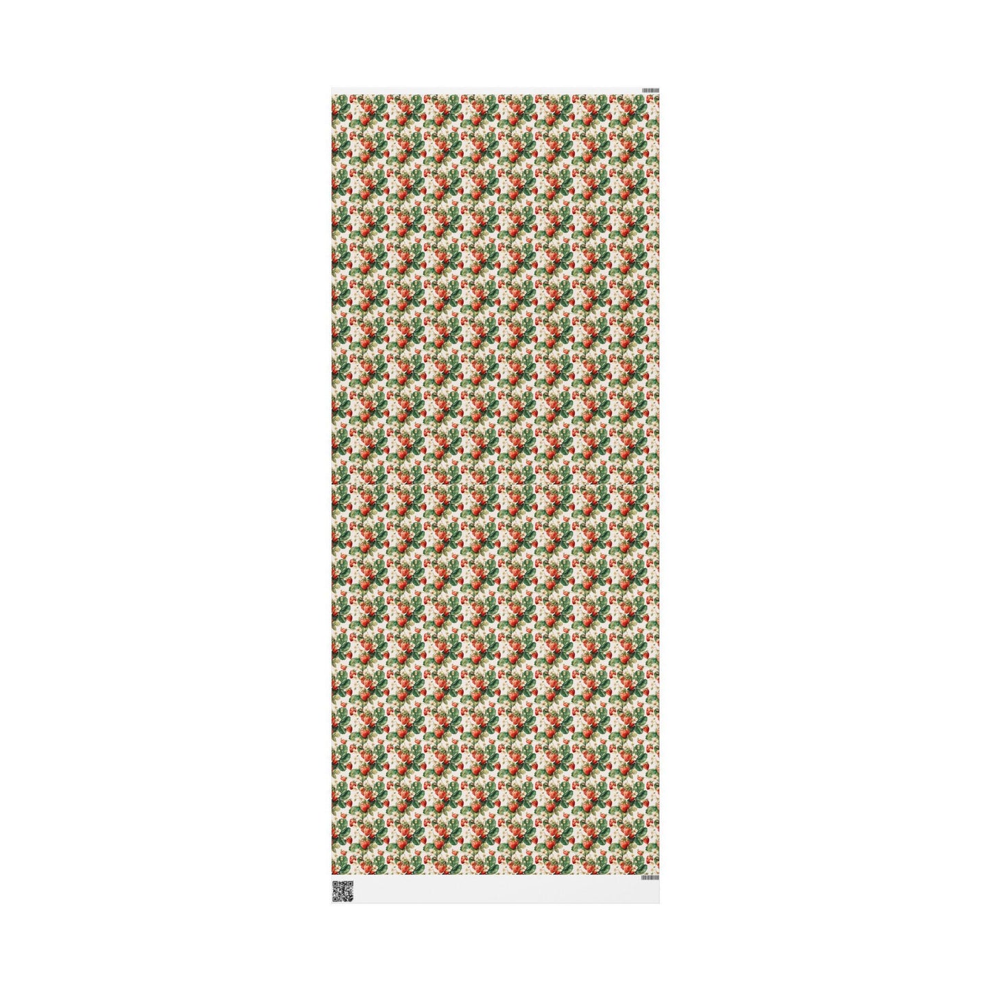 Strawberry Wrapping Paper for Baby Girl Shower Gifts | Sweet Berry Gift Wrap Sheets for Moms | Cute Party Packaging