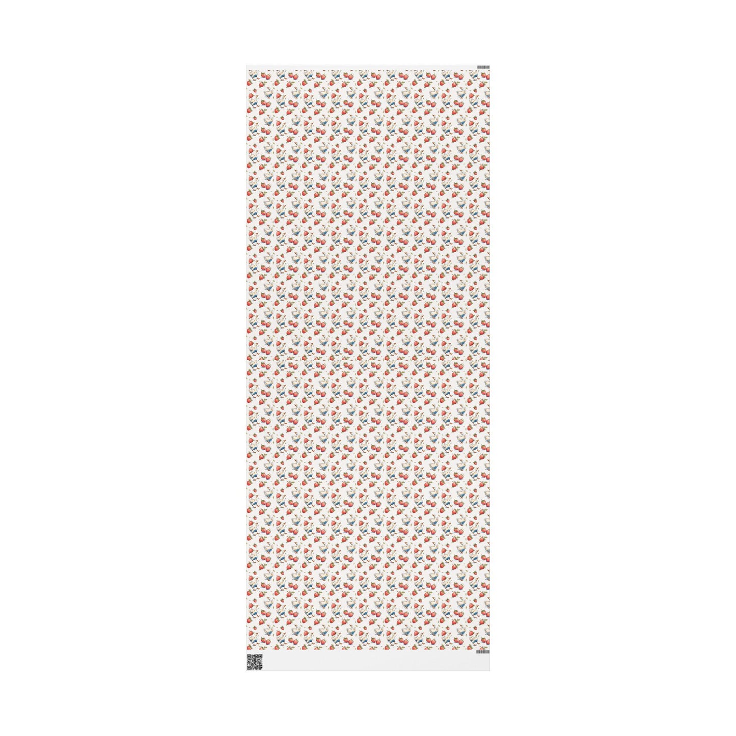 Strawberry Goose Wrapping Paper for Baby Girl Shower Gifts | Sweet Berry Gift Wrap Sheets for Moms | Cute Party Packaging