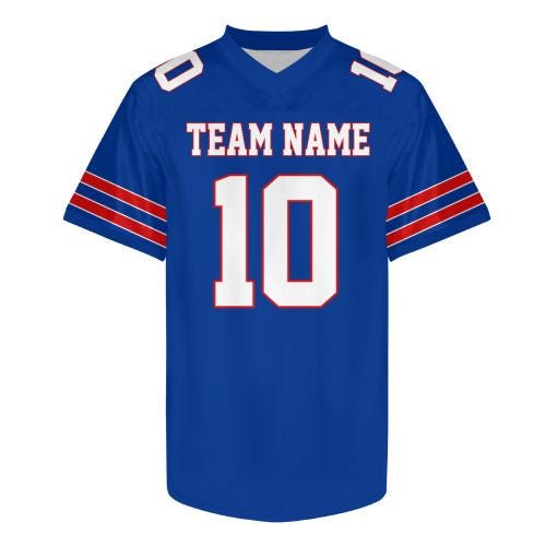 Custom Buffalo Name And Number Football Jersey, Buffalo Team Shirt, Personalized Game Day Gift, Sports Fan Jersey, Buffalo Jersey