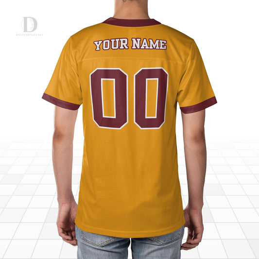 Personalized Football Jersey: Personalized Team Uniform, All-Over Print
