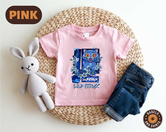 Kpop Demon Hunters Shirt, Derpy The Tiger & Bird Demon Kids Tee, K-Pop Movie Fan T-shirt, Hunters Tiger Sweatshirt, Unisex Anime Lover Shirt