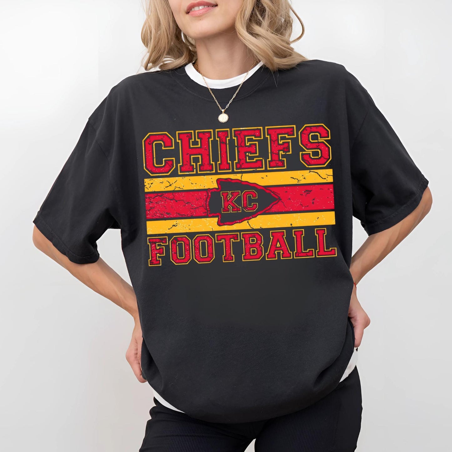 Vintage Chiefs Sweatshirt: Kansas City Football Crewneck