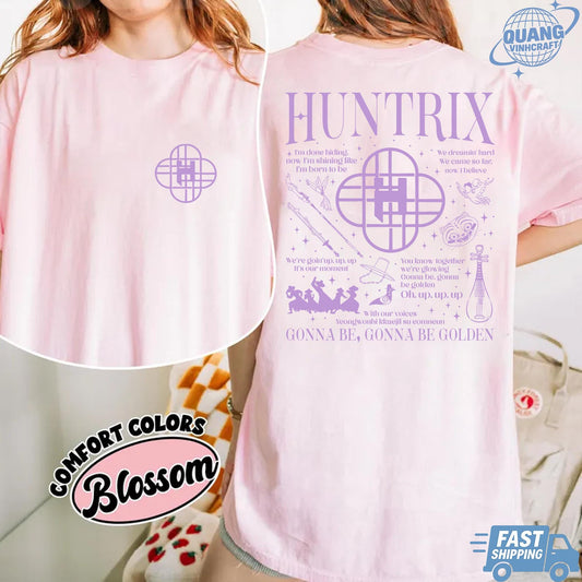 Kpop Demon Hunters Shirt, Huntrix tee , Kpop idol group shirt, Mira, Rumi, Joy shirt, Huntrix fan, kpop fan, korea shirt