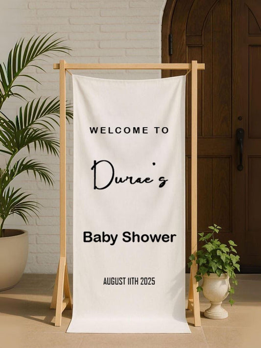 Custom Baby Shower Welcome Sign, Custom Printable Baby Shower Decoration, Custom Baby Shower Sign, Custom Baby Shower Decor, Welcome Sign