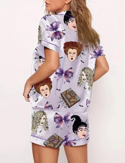 Hocus Pocus Halloween Satin Pajama Set Pajamas Set