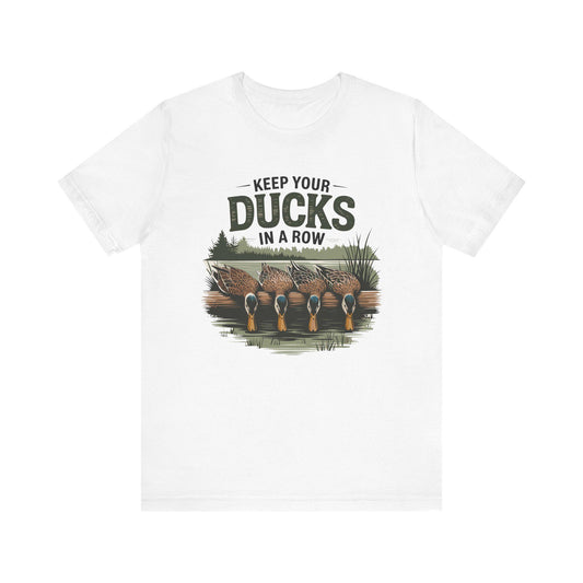 Funny Duck Hunting T-Shirt: Unisex Nature Apparel Gift