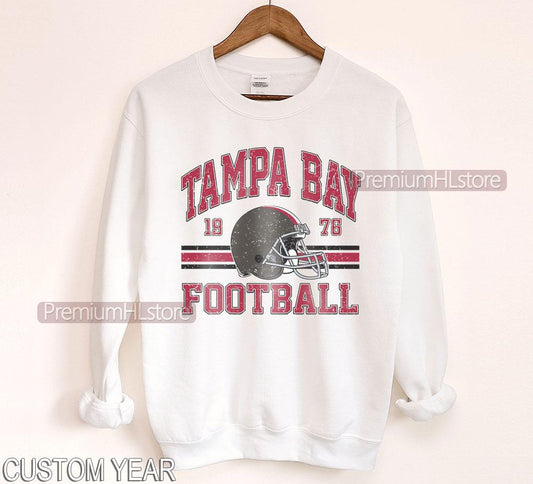 Graphic Tampa Bay Mascot Football Sweatshirt, Game Day Gift Shirt, Tampa Bay Football Fan Tee, Retro Tampa Bay Team Shirt, Sport Mascot Gift