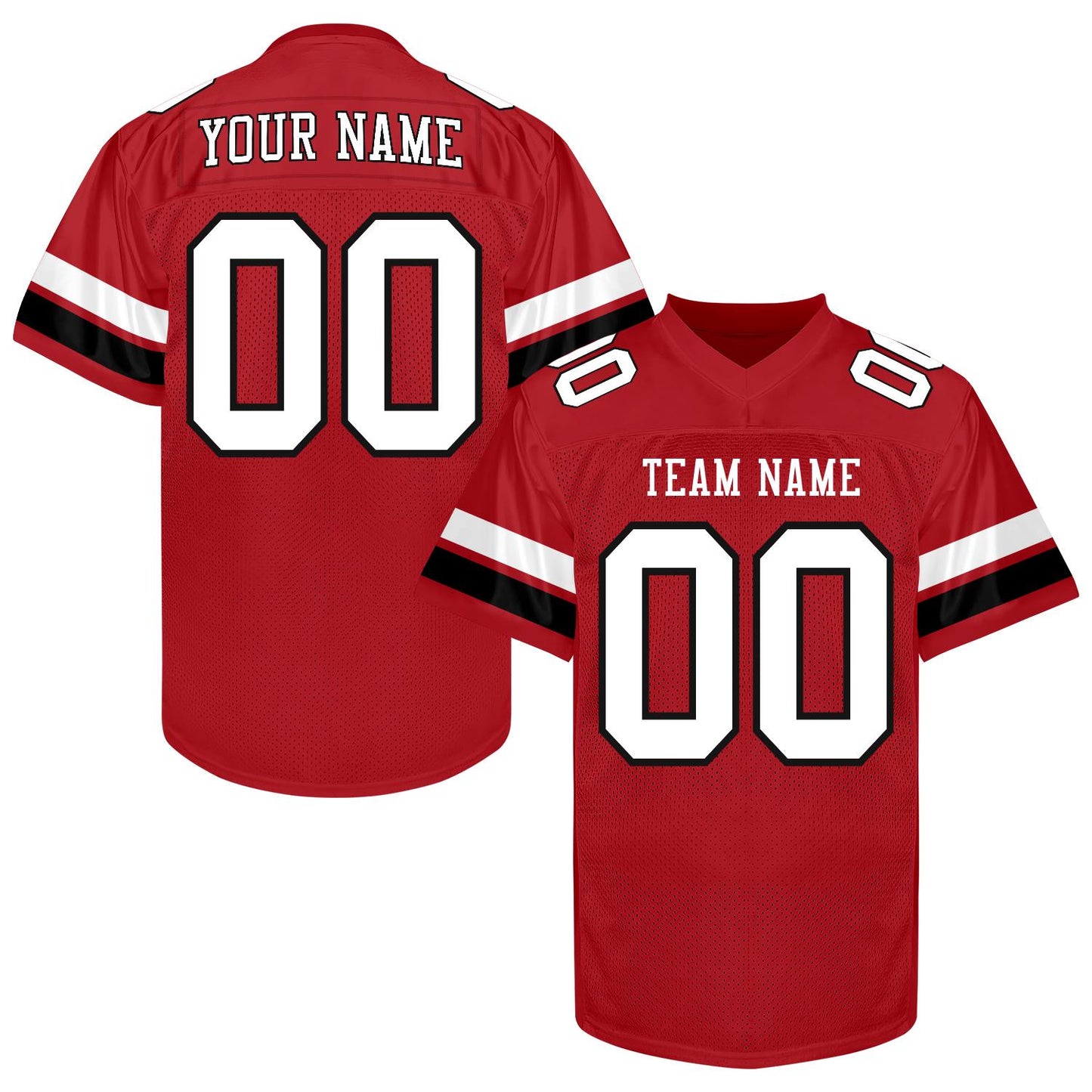 Custom Black Football Jersey Men Women, Personalized Black Orange White Football Jersey Shirt, Customize Team jersey Uniform for Fans Lovers