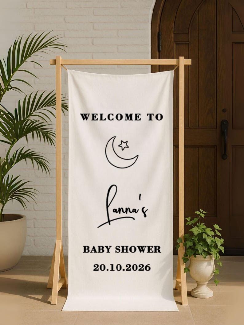 Custom Baby Shower Sign, Custom Baby Shower Welcome Sign, Editable Printable Baby Shower Party Decoration, Custom Baby Shower Decor