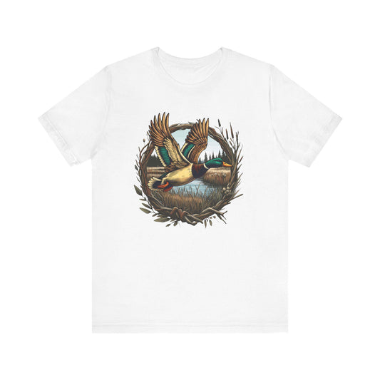 Mallard Duck Graphic Tee: Outdoorsman Gift