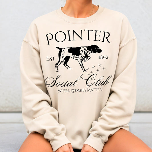 GSP Dog Lover Sweatshirt, German Shorthaired Pointer Pet Owner Gift, Dog Mama, Dog Gift, Pet Lover Gift, Hunting Gift, Pet Lover Gift