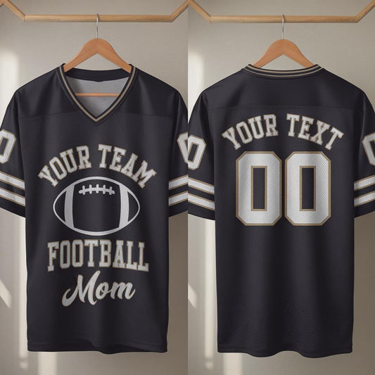 Personalized Football Mom Jersey, America Football Jersey, Football Season Shirt, Game Day Jersey, Football Jersey, Football Jersey for Moms
